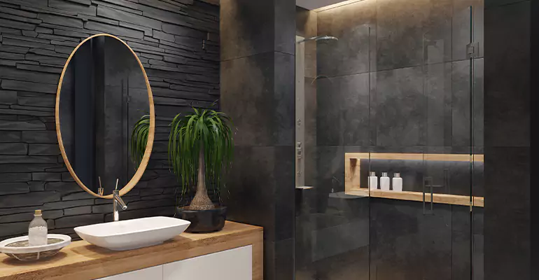 Bathroom Floor Tile Remodel in Portland