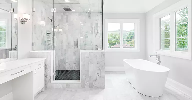 Full Shower Remodel in Portland