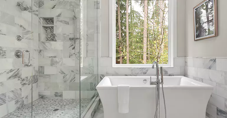 Bathtub to Tile Shower Conversion in Portland